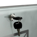 Skrzynka pocztowa ze stali inox oraz szkła Skrzynka pocztowa ze stali inox oraz szkła