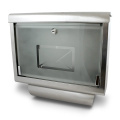 Skrzynka pocztowa ze stali inox oraz szkła Skrzynka pocztowa ze stali inox oraz szkła