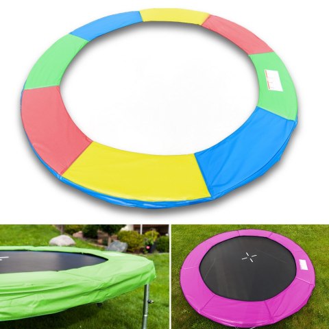 OSŁONA DLA KRAWĘDZI TRAMPOLINY O ŚREDNICY 460cm 15FT W KOLORZE RÓŻOWYM OSŁONA DLA KRAWĘDZI TRAMPOLINY O ŚREDNICY 460cm 15FT W KOLORZE RÓŻOWYM