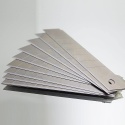 100szt. Nożyk Do Tapet 18mm Aluminiowy Łamane Ostrze