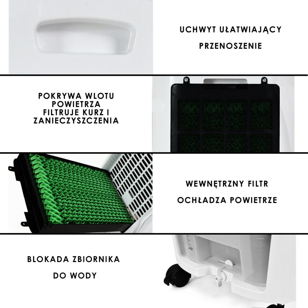 PRZENOŚNY KLIMATYZATOR KLIMATYZACJA KLIMATOR NAWILŻACZ AIR COOLER PRO PRZENOŚNY KLIMATYZATOR KLIMATYZACJA KLIMATOR NAWILŻACZ AIR COOLER PRO