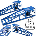 RAMPA Z PODNOŚNIKIEM HYDRAULICZNYM RAMPY 2 x 2000 kg