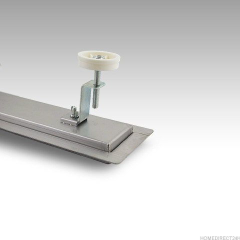 Odpływ liniowy Czarny Szklany z syfonem 50cm Odpływ liniowy Czarny Szklany z syfonem 50cm