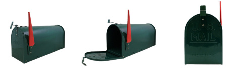 Skrzynka amerykanska USA MAIL (zielony) Skrzynka amerykanska USA MAIL (zielony)