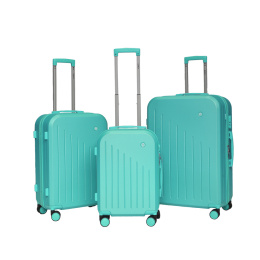 Zestaw walizek podróżnych 3w1 w kolorze zielonym