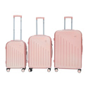 Zestaw walizek podróżnych 3w1 w kolorze rosegold