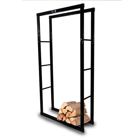 Stojak na drewno kominkowe opałowe 80x25x150cm Stojak na drewno kominkowe opałowe 80x25x150cm