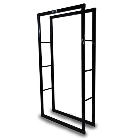 Stojak na drewno kominkowe opałowe 80x25x150cm Stojak na drewno kominkowe opałowe 80x25x150cm