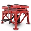Podnośnik HYDRAULICZNY Nożycowy Platforma podnosząca 135kg czerwony