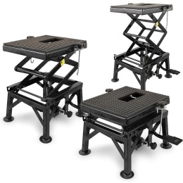 Podnośnik HYDRAULICZNY Nożycowy Platforma podnosząca 135kg czarny