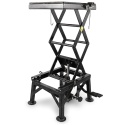 Podnośnik HYDRAULICZNY Nożycowy Platforma podnosząca 135kg czarny