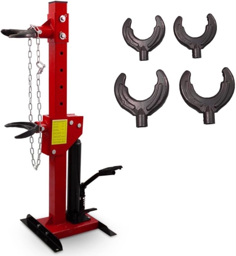 Ściągacz hydrauliczny do sprężyn 3T 3000kg Czerwony Ściągacz hydrauliczny do sprężyn 3T 3000kg Czerwony
