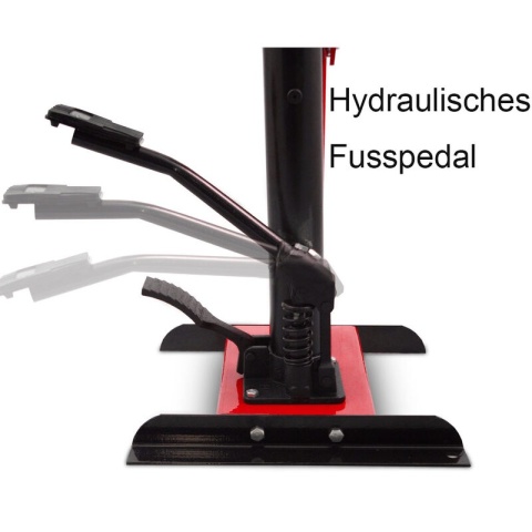 Ściągacz hydrauliczny do sprężyn 3T 3000kg Czerwony Ściągacz hydrauliczny do sprężyn 3T 3000kg Czerwony
