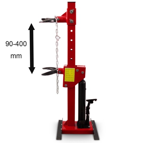 Ściągacz hydrauliczny do sprężyn 3T 3000kg Czerwony Ściągacz hydrauliczny do sprężyn 3T 3000kg Czerwony