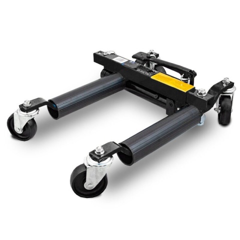 Wózek rolka pod koła z podnośnikiem hydraulicznym 2szt. czarny Wózek rolka pod koła z podnośnikiem hydraulicznym 2szt. czarny