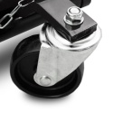 Wózek rolka pod koła z podnośnikiem hydraulicznym czarny