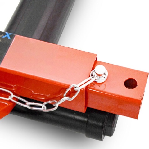 Wózek rolka pod koła z podnośnikiem hydraulicznym czerwony Wózek rolka pod koła z podnośnikiem hydraulicznym czerwony