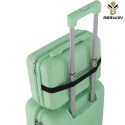 Zestaw 4 walizek BERWIN ABS – Miętowy / Mięta (XL, L, M + Kuferek)