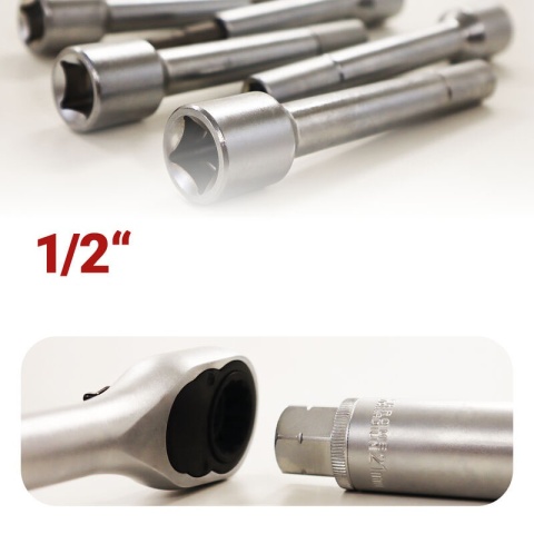 Klucze do montażu demontażu amortyzatorów 1/2" 18 elementów