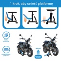 Podnośnik do motocykli enduro motorowerów z dźwignią do 150kg