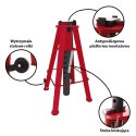 Podpora Kobyłka Podstawka Warsztatowa do 12T 74-122cm Czerwona