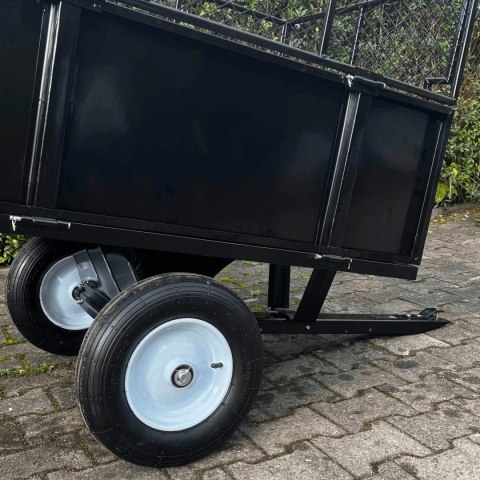 Przyczepka wywrotka do traktorka ogrodowego quada 300kg 114x76cm