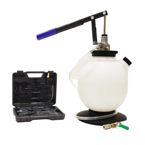 Ręczny napełniacz do oleju 7,5L + adaptery