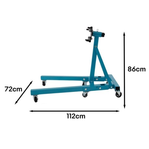 Stojak na silnik składany Podpora do montażu silnika Regulowana 900 kg
