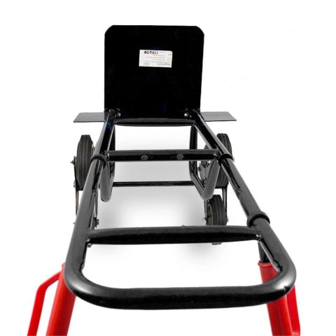 Wózek schodowy transportowy 200 kg 6 kół gumowych regulowany uchwyt