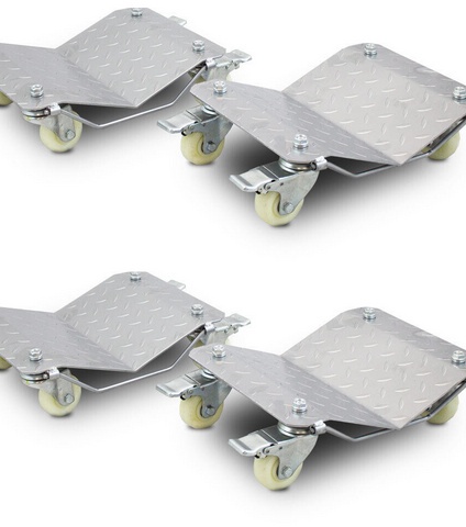 Wózki rolki manewrowe samochodowe 4x 680kg