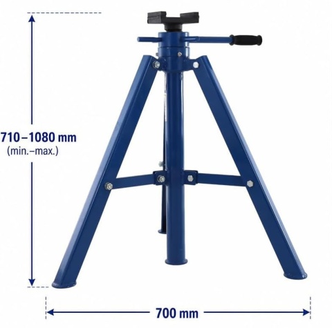 Kobyłka podpora stalowa regulowana 71-108cm 12T 12000kg