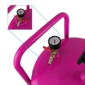 Mobilna zlewarka opróżniarka do oleju 80L magenta różowa