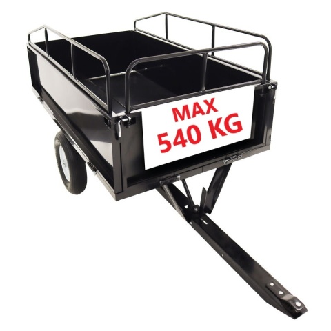 Przyczepka do Traktorka Kosiarki Wywrotka 540kg Bituxx